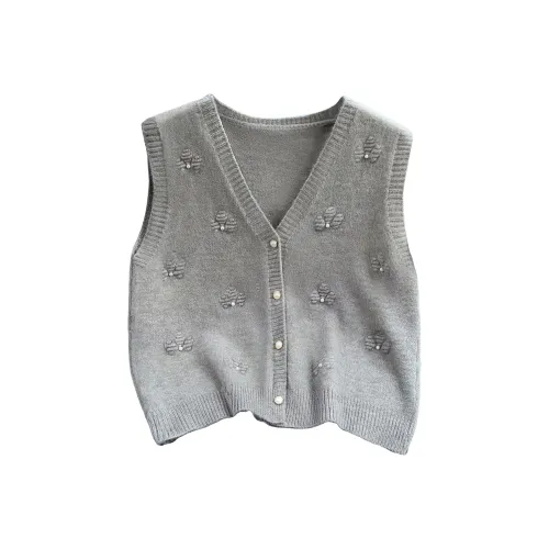 Cypress House Светло-серые Женские Жилеты