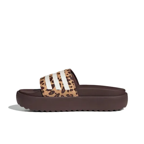 adidas Adilette Platform Slide Тапочки Женские Коричневый