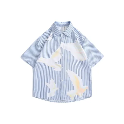 RVANGUARD Светло-синий Унисекс Рубашки