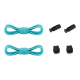 Цилиндрическая форма, пряжка, стиль + розово-синие шнурки (один комплект)