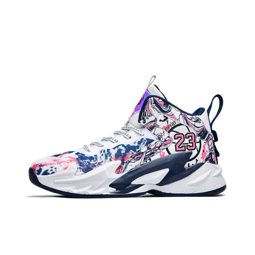 Kung Fu Partners Износостойкий Дышащий Легкий Амортизация MID Топ Детские Беговые Кроссовки Подростки