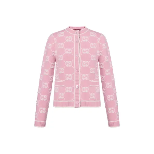 GUCCI Розовый Женский Трикотаж