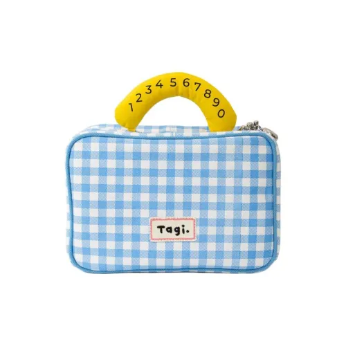 FINGER FANTASY Сумка для хранения Hotdog Клетка Двойная молния Сумка для хранения Большой объем Путешественная сумка