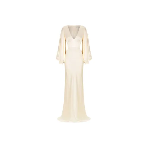 Shona Joy Длинное платье с длинными рукавами женское