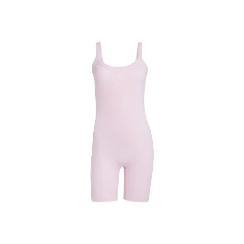 Adidas LOUNGE RIBBED Комбинезон Женский Розовый