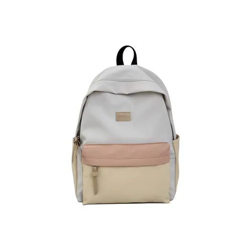 Single Warehouse Нейлон Рюкзак Стандартный Женский Серый и Черный Синий Серый Желтый Фиолетовый