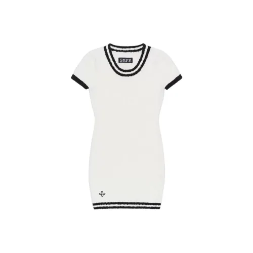 SMFK Короткий рукав Платье Женское