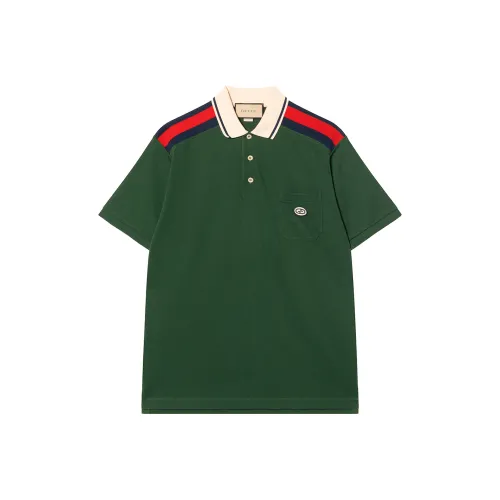 GUCCI Зеленая Мужская Поло