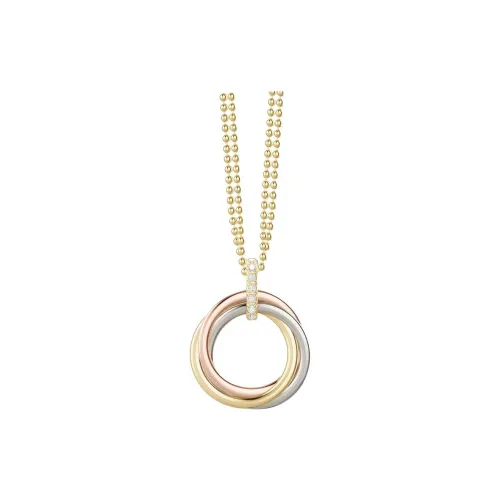 Колье с бриллиантами Cartier 18К Белое золото 18К Золото 18К Розовое золото Унисекс Многоцветное