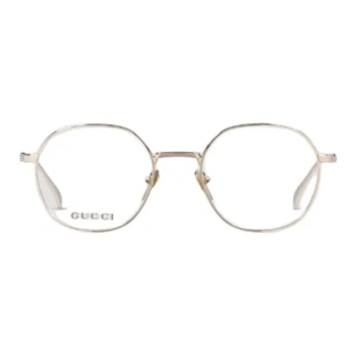 GUCCI Металл Круглые Оправы для очков Унисекс Light Золото