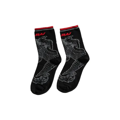 ONIARAI Черные мужские носки MID до икры