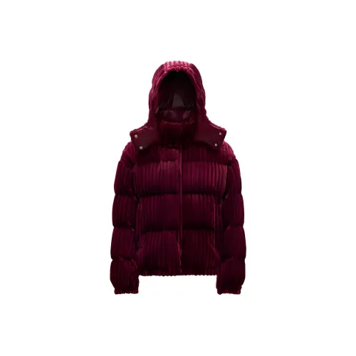 MONCLER Красный Женский Пуховик