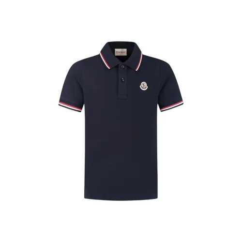 Moncler Поло Синий для детей 3-7 лет