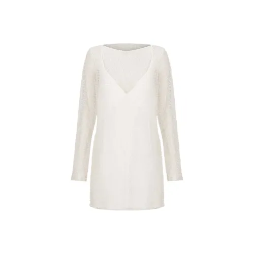 Shona Joy Длинное платье с длинными рукавами женское