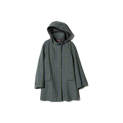 UNIQLO Куртки и Пальто Женские Серый Зеленый