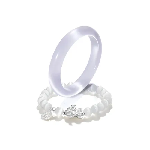 JINGHUALU Стекло Кошачий глаз Браслеты Женские