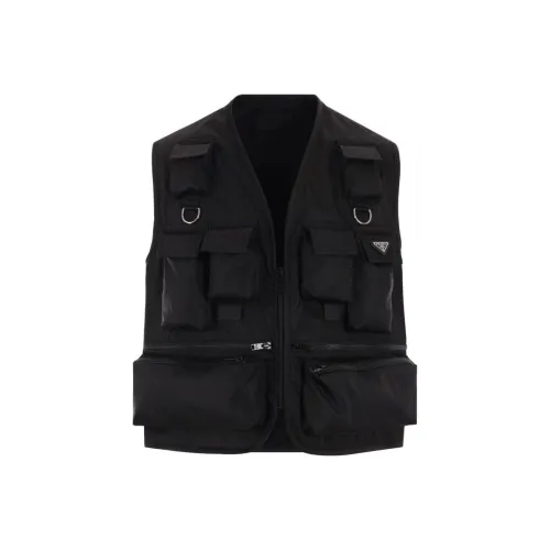 PRADA Черные Женские Жилеты