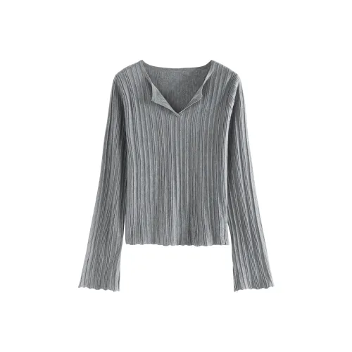 FANSILANEN Серый Женский Трикотаж