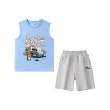 Синий/Праздничный Car-Серый/Праздничный Car K