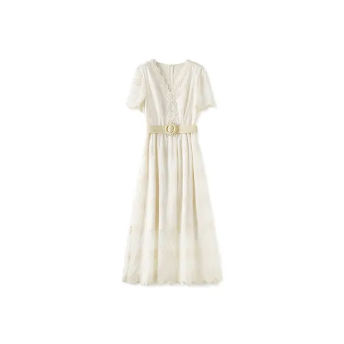 Devanro Короткий рукав Платье Женское