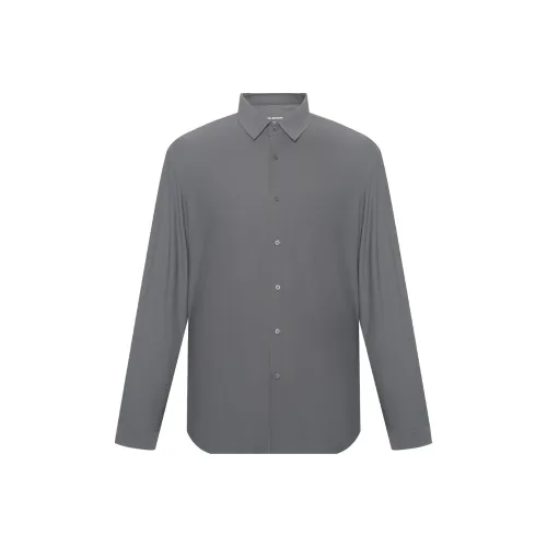 LESS IS MORE Темно-серый 24QXC3011S Мужская рубашка