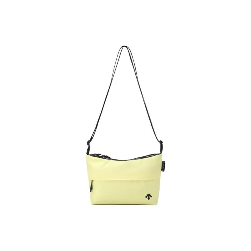 DESCENTE Логотип бренда Сумка через плечо Сумка на плечо Мини Унисекс Желтый