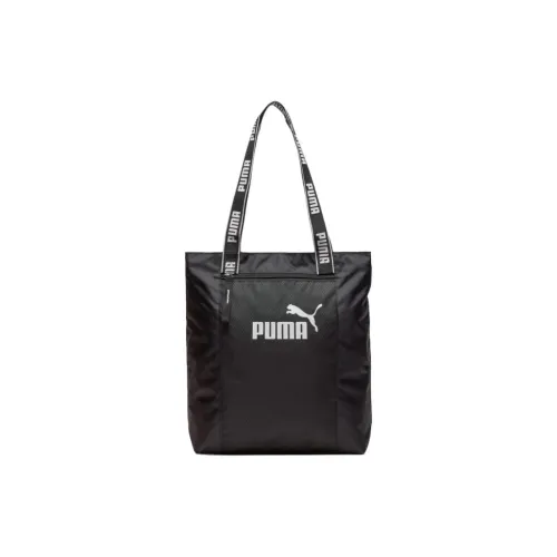 PUMA Ткань Тоут Сумка Сумка для покупок Сумка на плечо Женская Черная