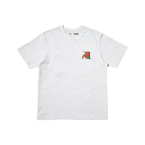 UNIQLO Серые Унисекс Футболки