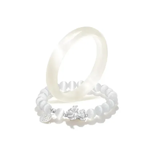 JINGHUALU Стекло Кошачий глаз Браслеты Женские