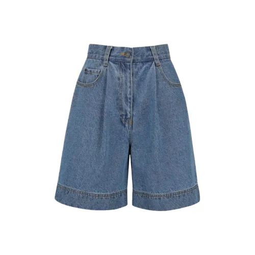 Shona Joy Синие Женские Джинсовые Шорты