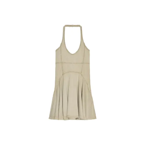 ZARA Светлый хаки Женские Слиплатья