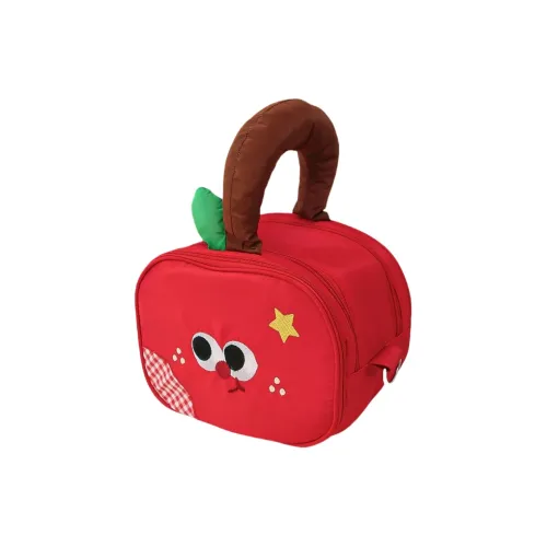 FINGER FANTASY Apple Makeup Bag Travel Portable Waterproof Skincare Cosmetic Bag Storage