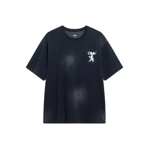 LINING x Disney Совместная рубашка Disney для мужчин черная