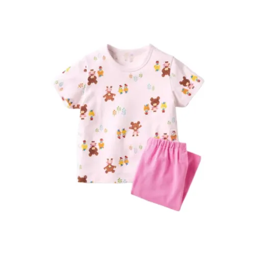 UNIQLO Домашняя одежда Набор Розовый Infant и Toddler