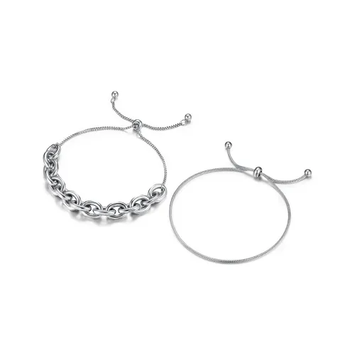 CIROCCO Браслеты из титанового стального сплава Унисекс