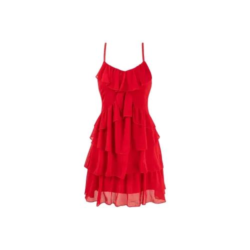 XIAOJUCHUANLI Red Женские Слиплатья