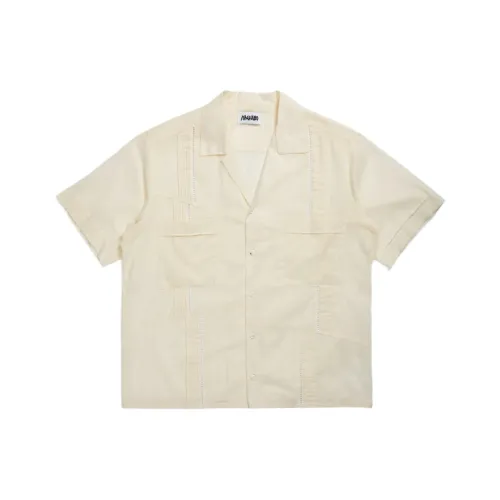 Magliano Guayabera Молочно-белая рубашка мужская