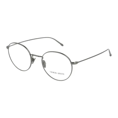 AMANI Круглые Оправы для Очков Мужские Серые