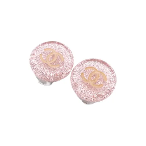 CHANEL Plastic Серьги Женские Pink