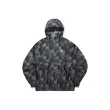 Чёрный/Серый Полностью с принтом