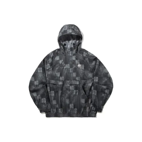 Подкладка Полный принт С капюшоном Мягкий Комфортный и дышащий Универсальный Свободный крой Куртки и Пальто Мужской