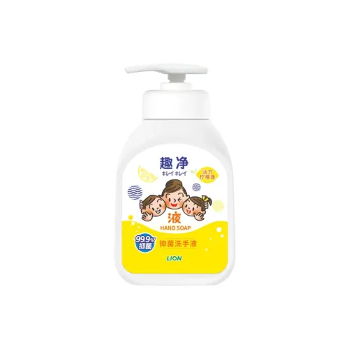 LION Quanjing Liquid Активный Лимон Освежающий Средство для дезинфекции рук Лимон Антибактериальный 200 мл