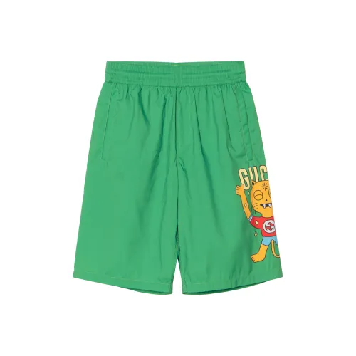 GUCCI Повседневные шорты Мужские Зеленые