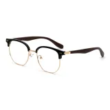 Чёрный Золото + Защита от синего света, 0 диоптрий