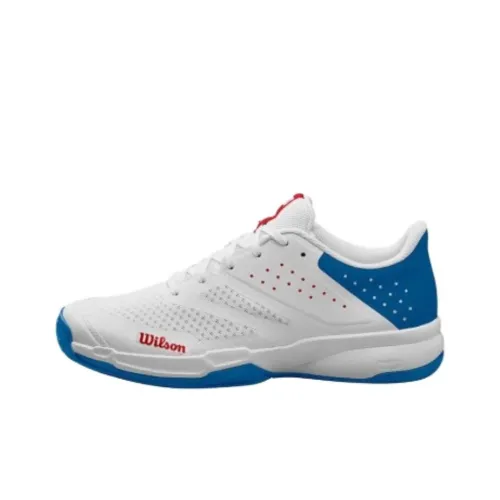 Wilson Kaos Stroke 2,0 Беговые кроссовки Низкий верх Белый Синий Мужской