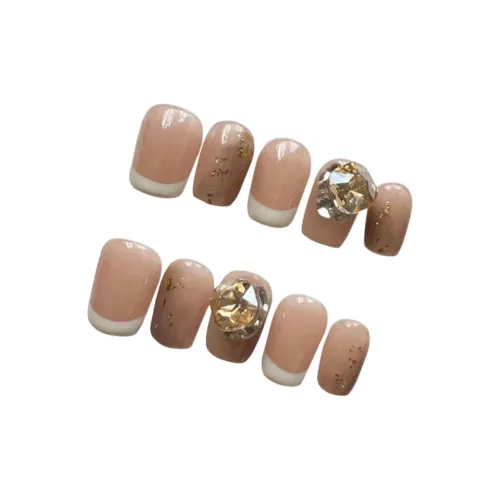 MONLEYTA 270 Золотой Фольга Маленький Ромб Короткий LADDER Кофе Градиентный Однотонный