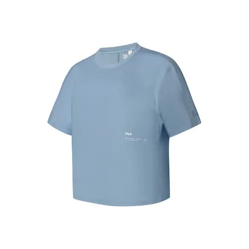 FILA EXPLORER T Рубашка Женская Пыльно-Китовый Синий