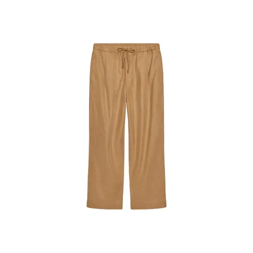 ZARA ZW Series Коричневые Женские Повседневные Брюки