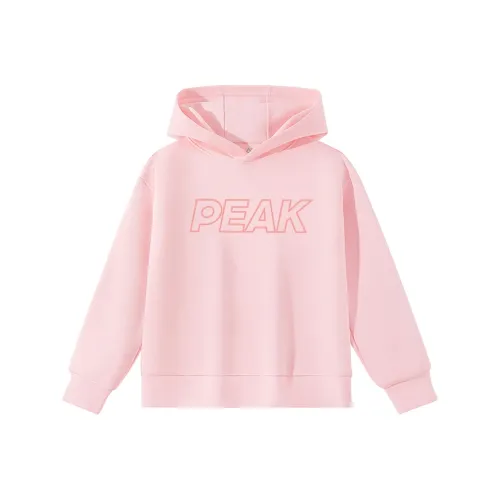 PEAK Розовый PK Ажурный Розовый Большой Kids Свитшоты