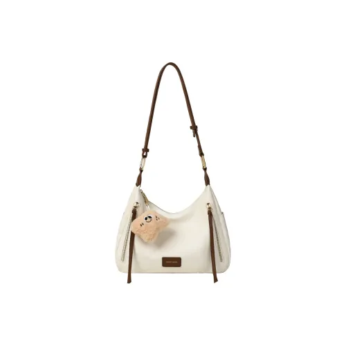 COMELY Коровья кожа Тоут Сумка через плечо Сумка на плечо Стандартная Женская Белая